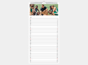 Calendario de cocina